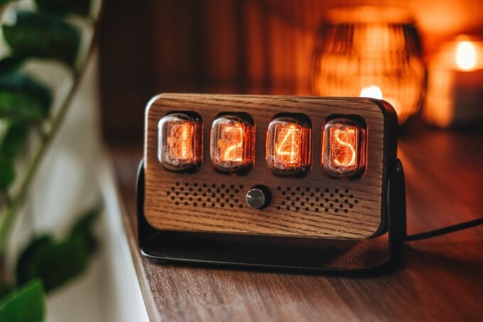 In-12 Nixie clock.